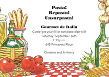 Italian Tuscany View Invitations