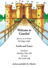 Kingdom Castle By The River Invitation