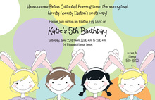 Bunny Ears Invitation