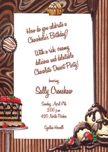 Just Desserts Invitations