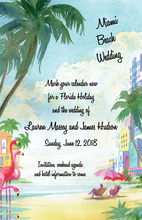 Enjoy Oceanside View Invitations