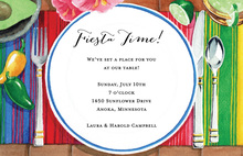 Fiesta Mexican Munchies Invitation