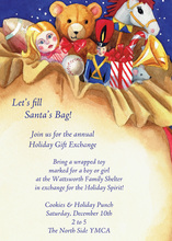 Fabulous Santa's Toys Invitation