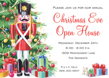 Huge Holiday Nutcracker Invitations