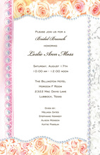 Bright Rose Bridal Ambiance Invitation