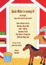 Pony Up Kids Invitations