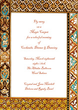 Moroccan Mystery Invitation