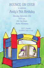 Bouncy House Invitation