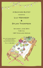 Picnic Table Invitation
