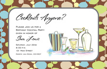 Metro Cocktails Invitation