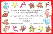 Holiday Cookies Invitation