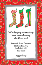 Merry Stockings Invitation