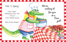 Gator Cook Tasting Invitations