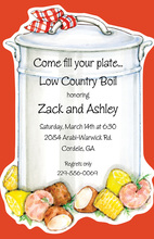 Low Country Boil Invitations