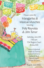 Mexican Ole' Garden Invitations