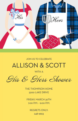 Grill Partner Invitations