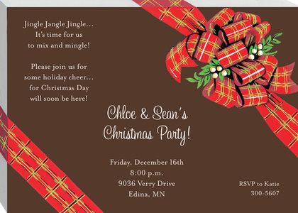 Extravaganza Great Holiday Package Invitations