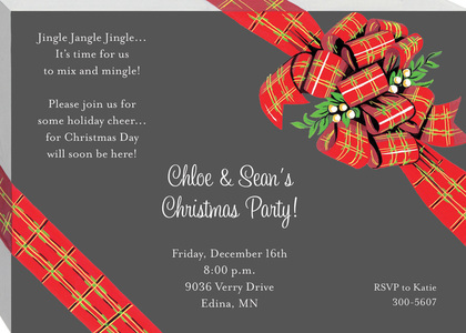 Extravaganza Great Holiday Package Invitations