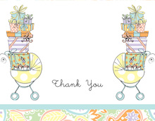Stroller Stack Thank You Cards