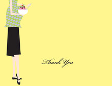 Ice Cream Mama Thank You Cards