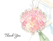 Her Bouquet Thank You Cards